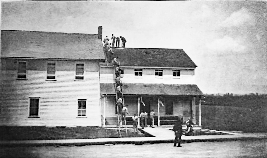 Chimney Fire re-encactment